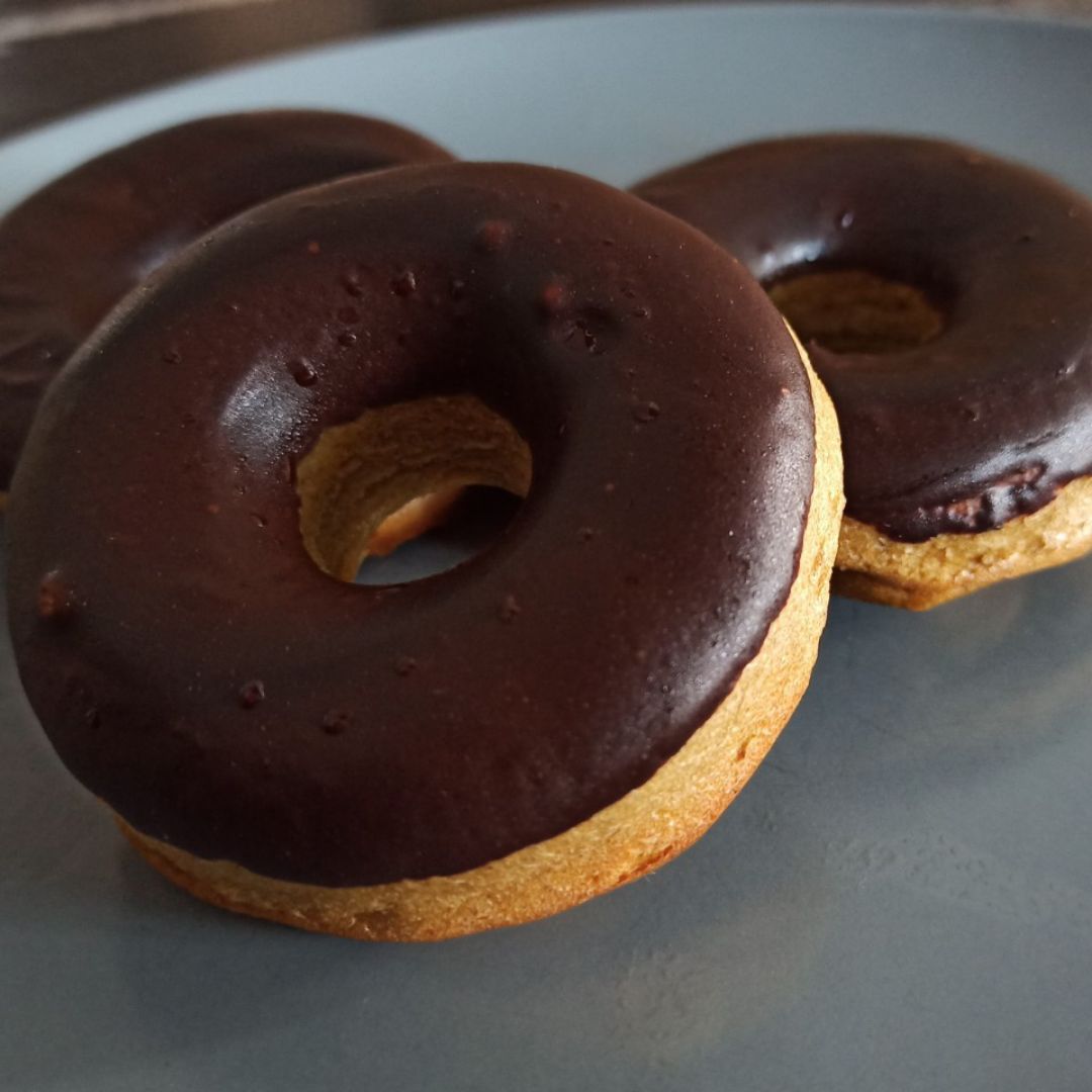 Donuts de melocotón 🍩🍑 Donuts de melocotón 🍩🍑