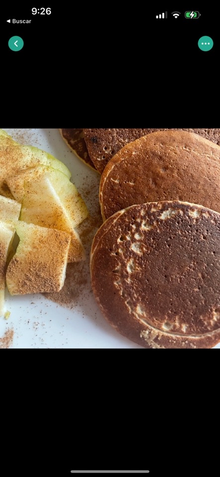Tortitas con clara de huevo Tortitas con clara de huevo