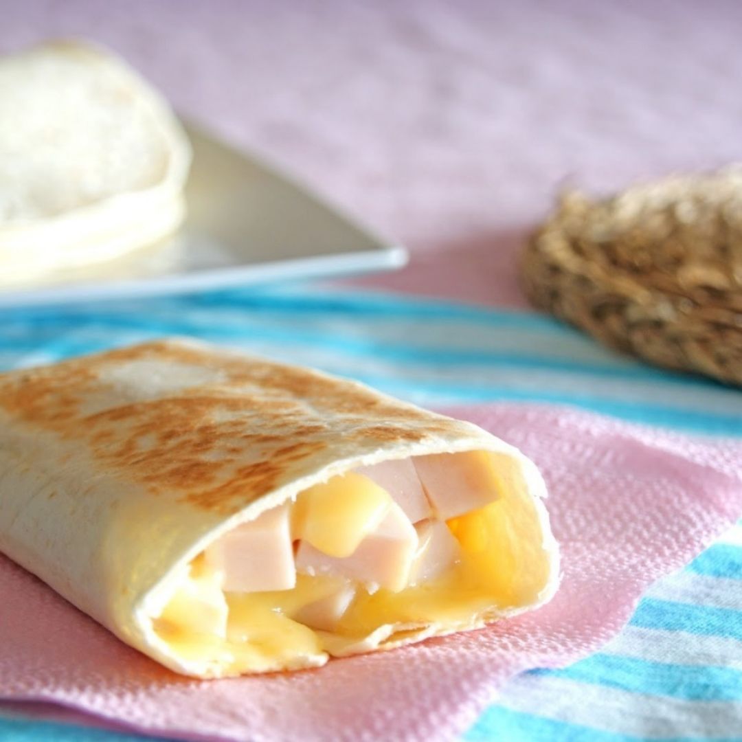Fajitas pavo y queso Fajitas pavo y queso