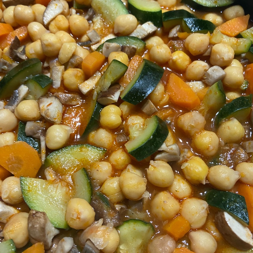 Guiso rápido de garbanzos Guiso rápido de garbanzos