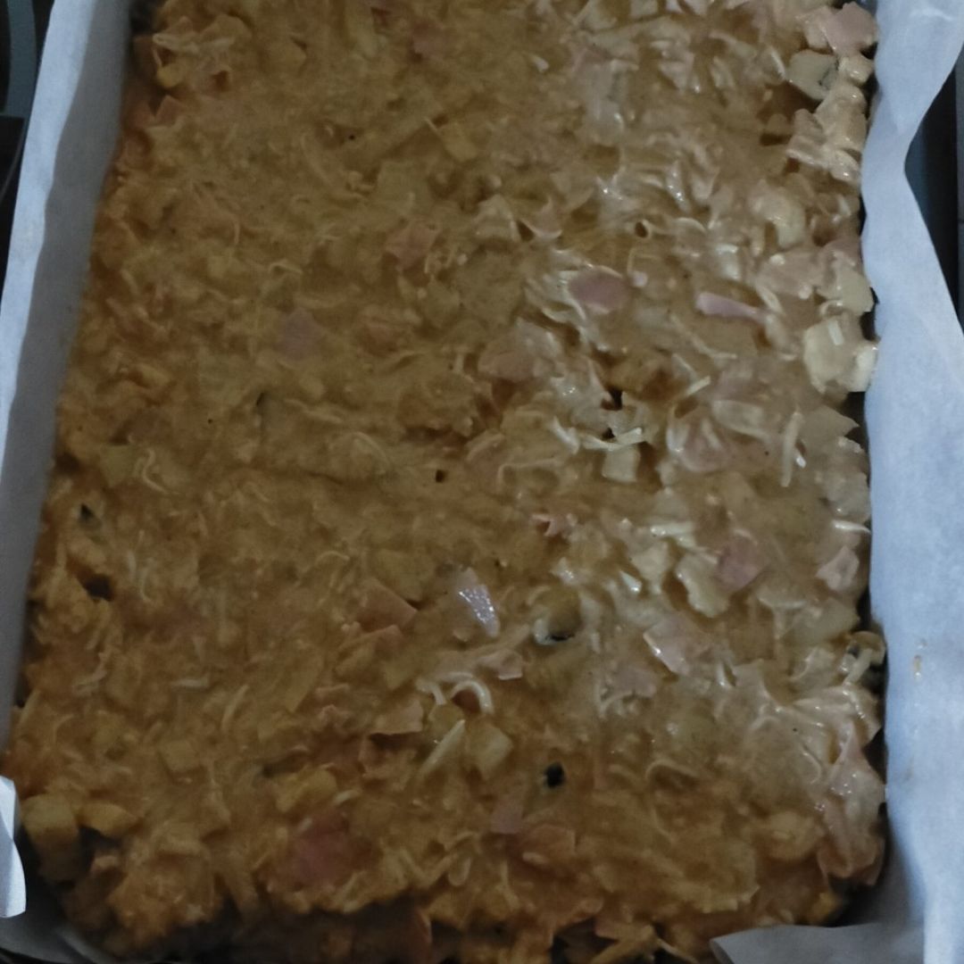 Pastel de berenjenas Paso 1