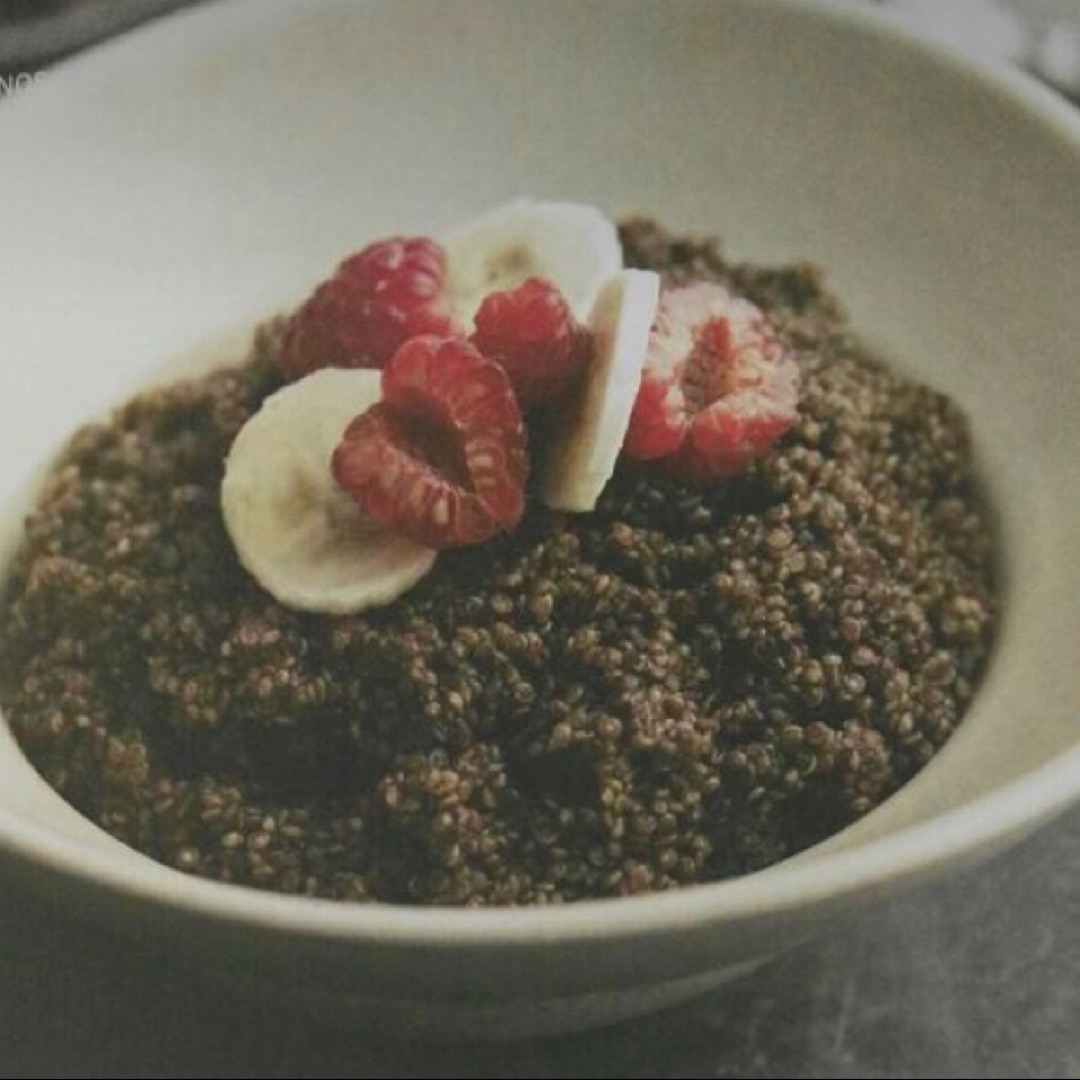 PORRIDGE QUINOA, chocolate y plátano Paso 1 PORRIDGE QUINOA, chocolate y plátano Paso 1
