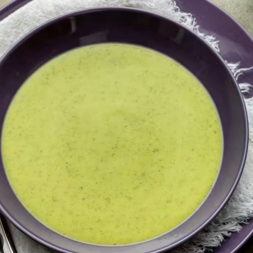Crema ligera de calabacín Crema ligera de calabacín