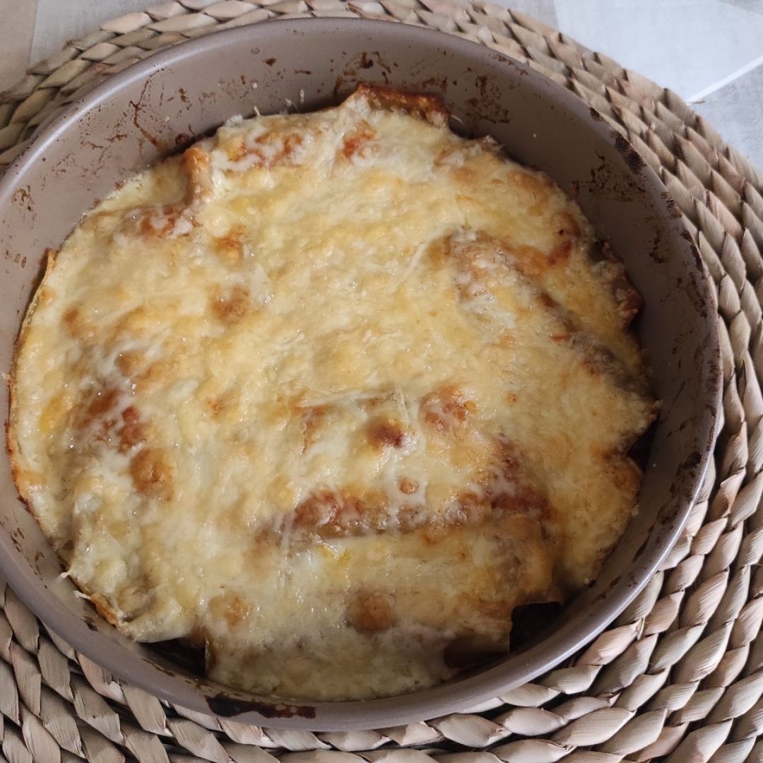 Lasaña boloñesa Paso 4 Lasaña boloñesa Paso 4