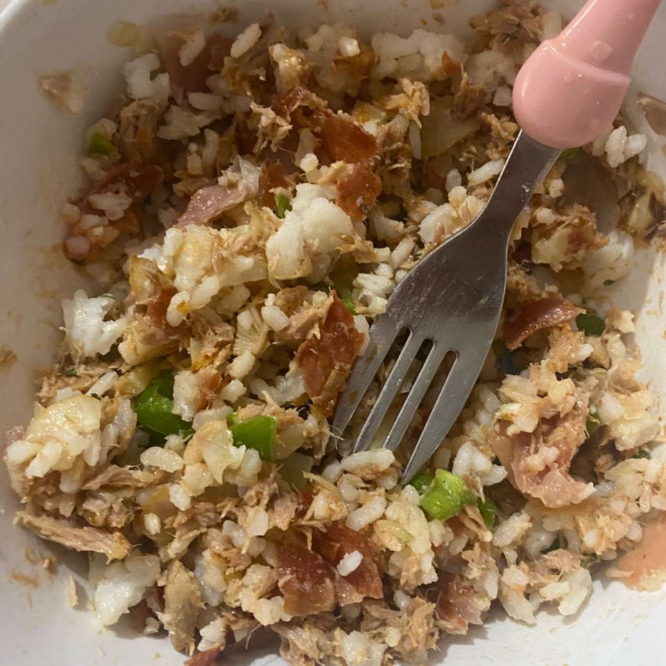 Ensalada de arroz “con la nevera” Ensalada de arroz “con la nevera”