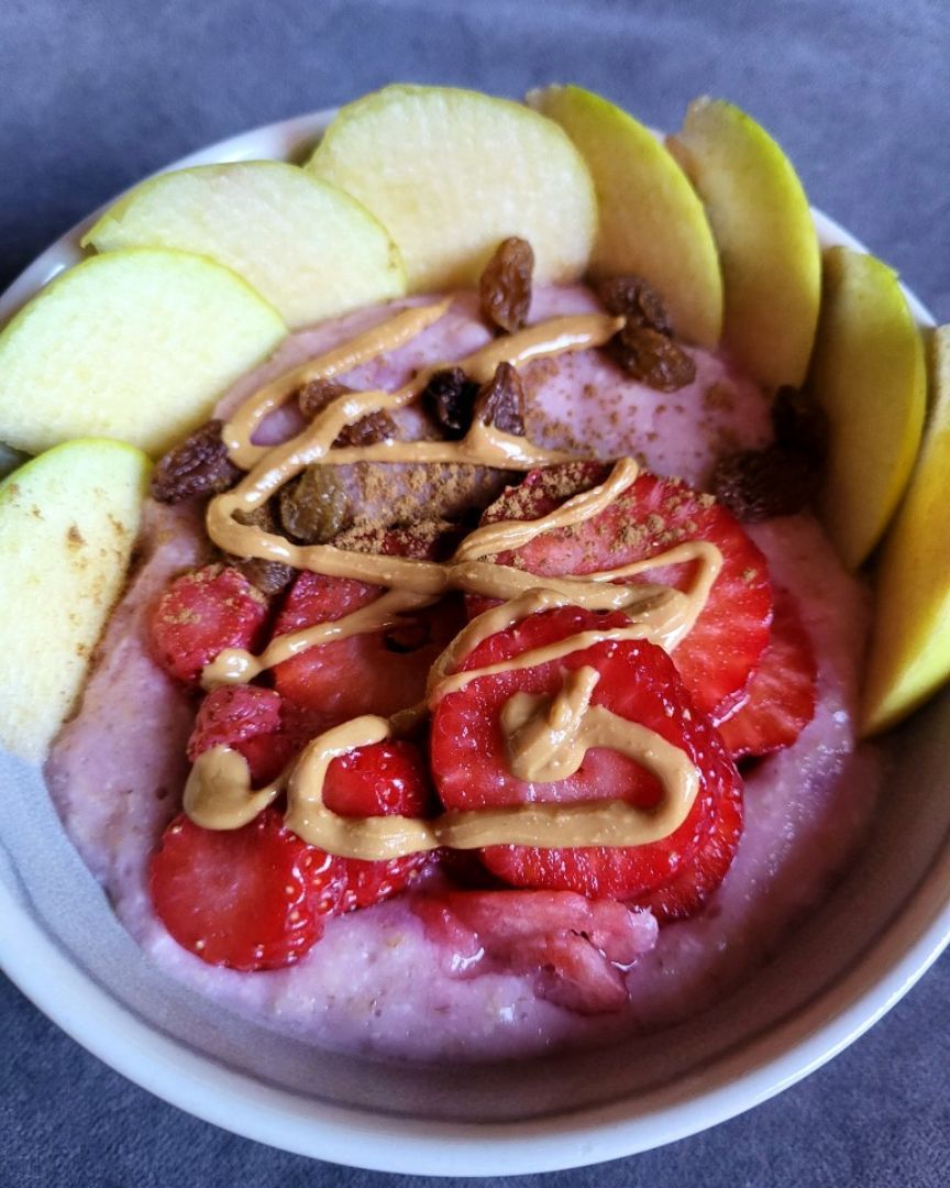 Gachas de avena y remolacha  PROTEICA