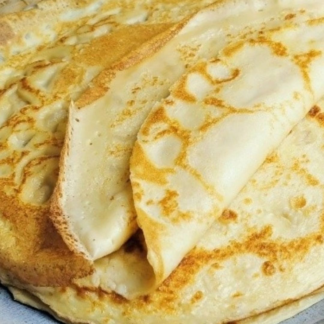 Crepes rápidas con tres ingredientes 👍