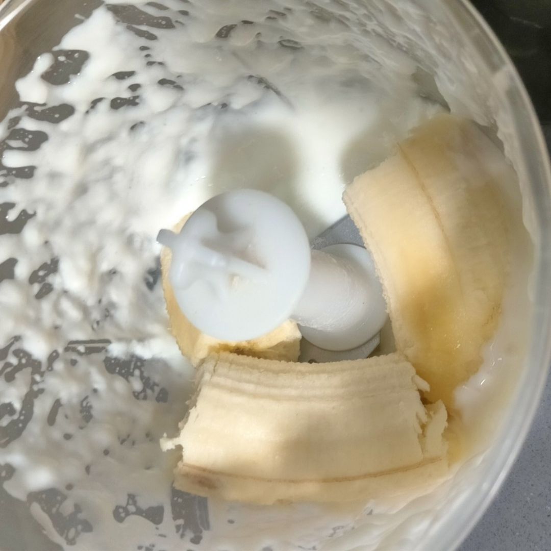 Batido de plátano 🍌 Paso 1 Batido de plátano 🍌 Paso 1