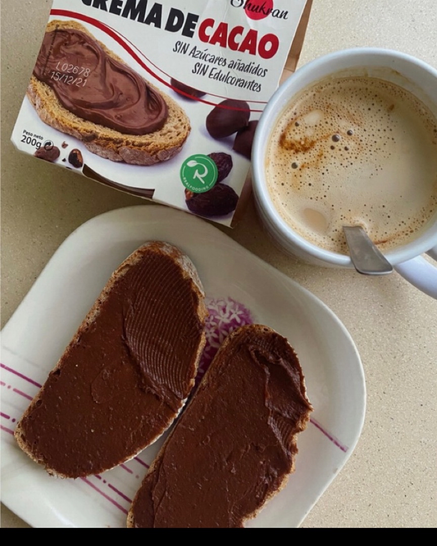 Tostadas de crema de cacao 🍫