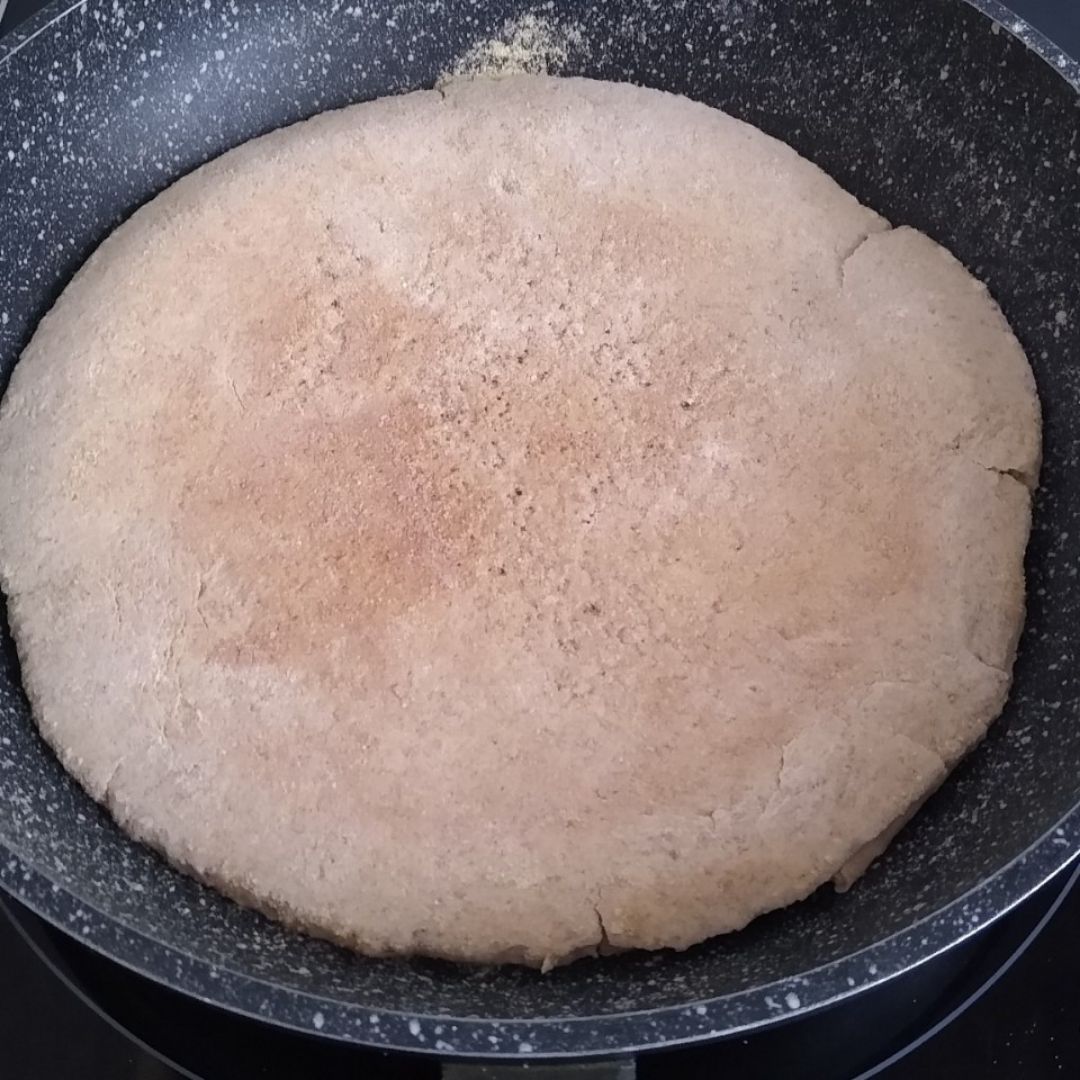 Pizza integral a la sarten Paso 11 Pizza integral a la sarten Paso 11