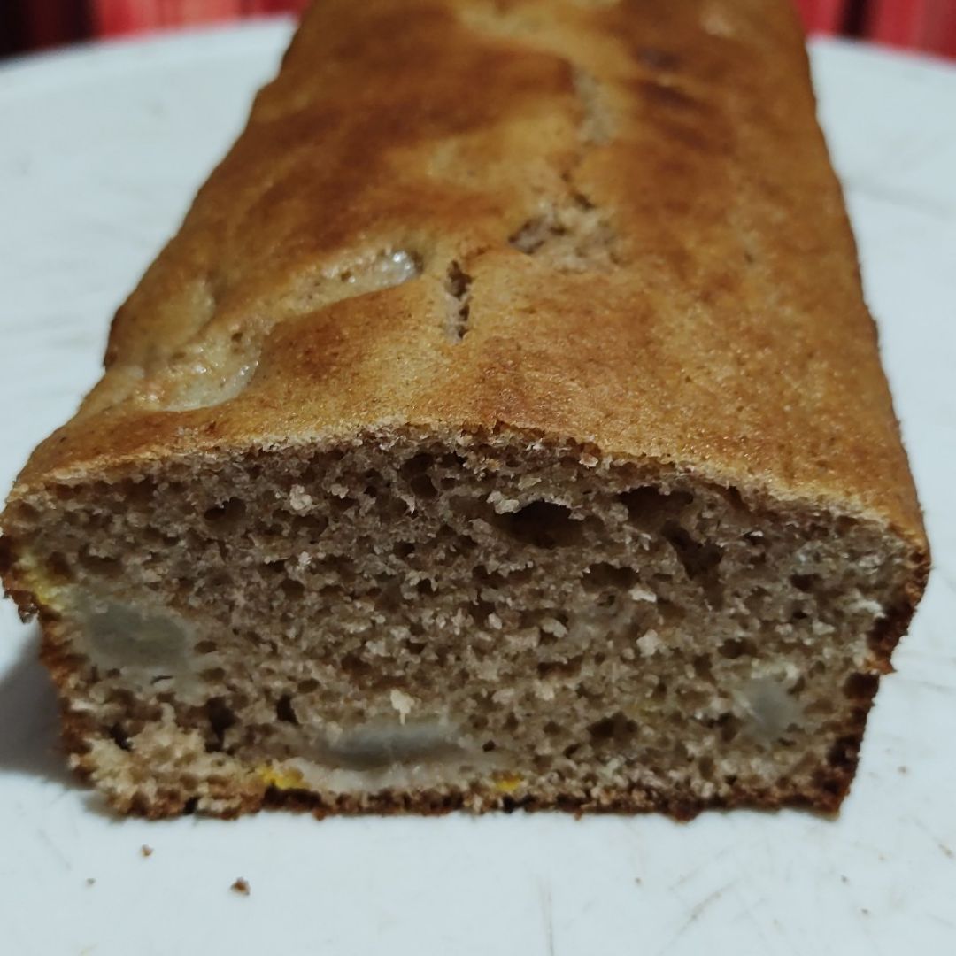 Budín integral de pera Budín integral de pera