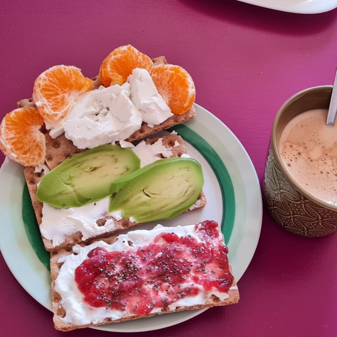 Desayuno del martes tricolor. Desayuno del martes tricolor.