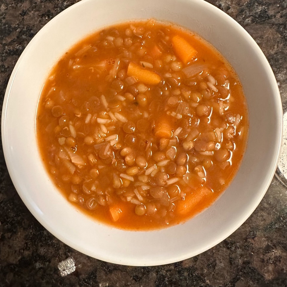 Lentejas con arroz 🥣 Lentejas con arroz 🥣