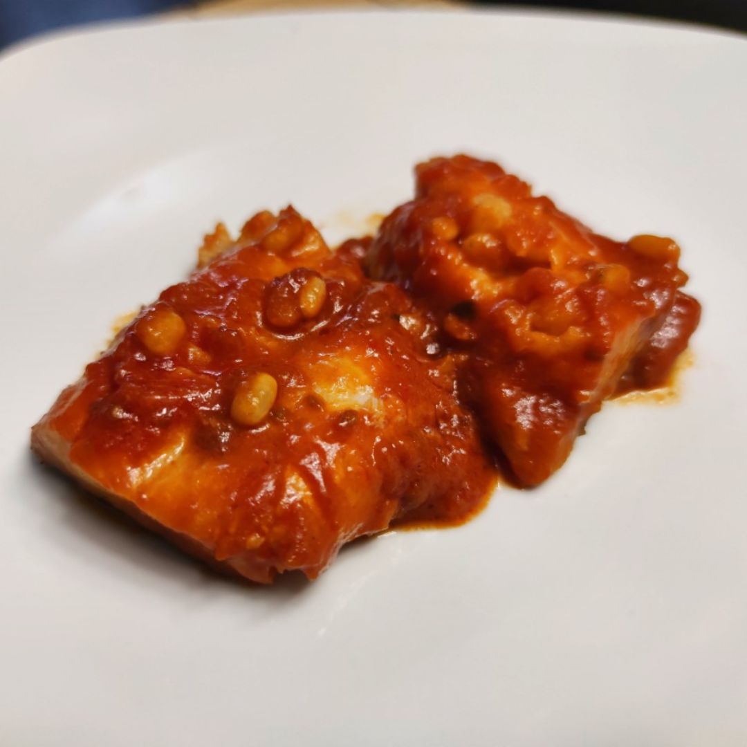 Bacalao con Piñones Bacalao con Piñones