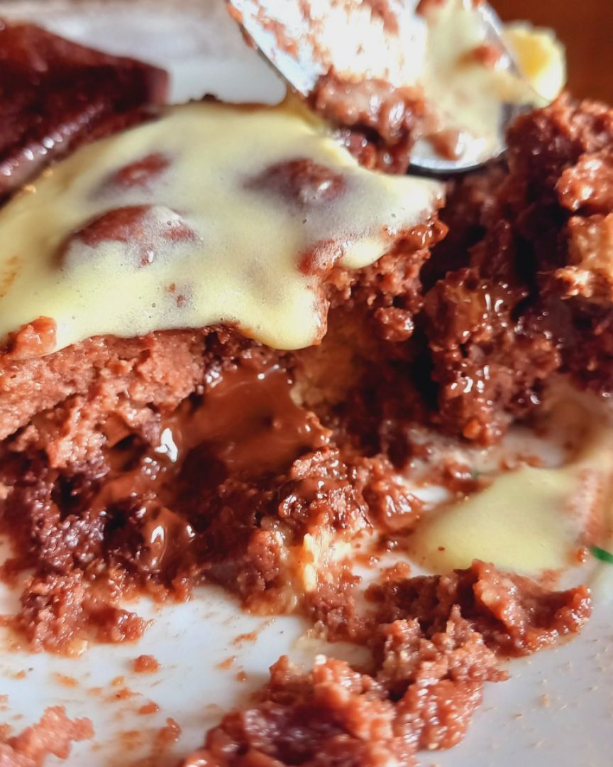 Coulant exprés de chocolate y crema Lotus 🤎🍫🍯🥜 Paso 5