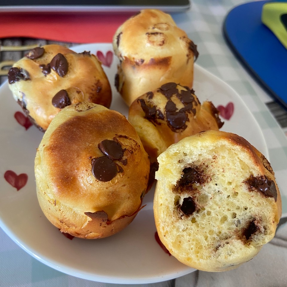 Bollitos de leche sin harinas
