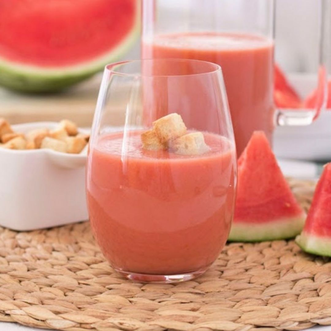 Gazpacho de sandía Gazpacho de sandía