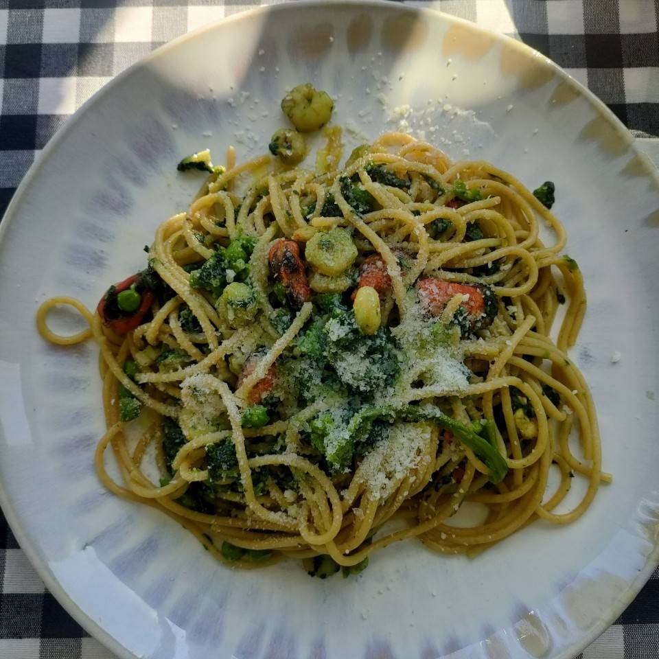 Pasta a la marinera Pasta a la marinera