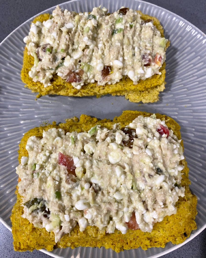 Sándwich de pan de verduras Paso 4 Sándwich de pan de verduras Paso 4