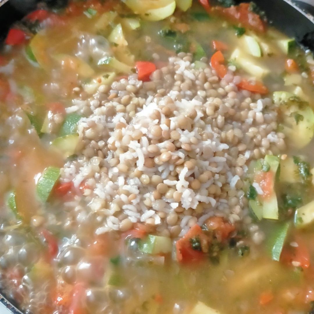 Pisto de verduras 🍅🧅🍆 Paso 8 Pisto de verduras 🍅🧅🍆 Paso 8