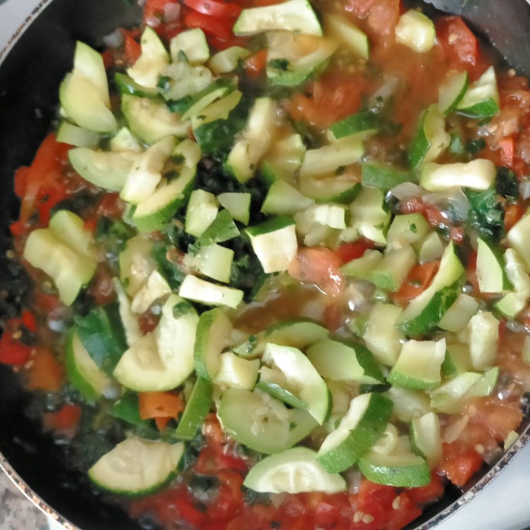 Pisto de verduras 🍅🧅🍆 Paso 9 Pisto de verduras 🍅🧅🍆 Paso 9