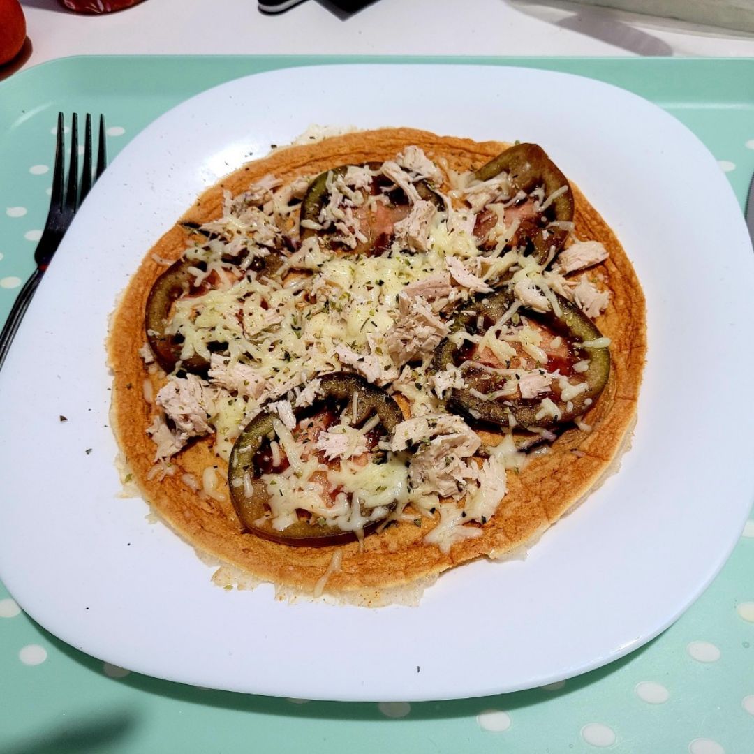 Pizza tomate proteica al microondas Bodygenius Pizza tomate proteica al microondas Bodygenius