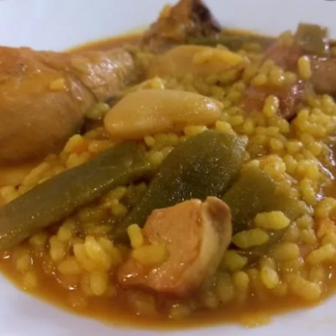 Arroz caldoso valenciano Arroz caldoso valenciano