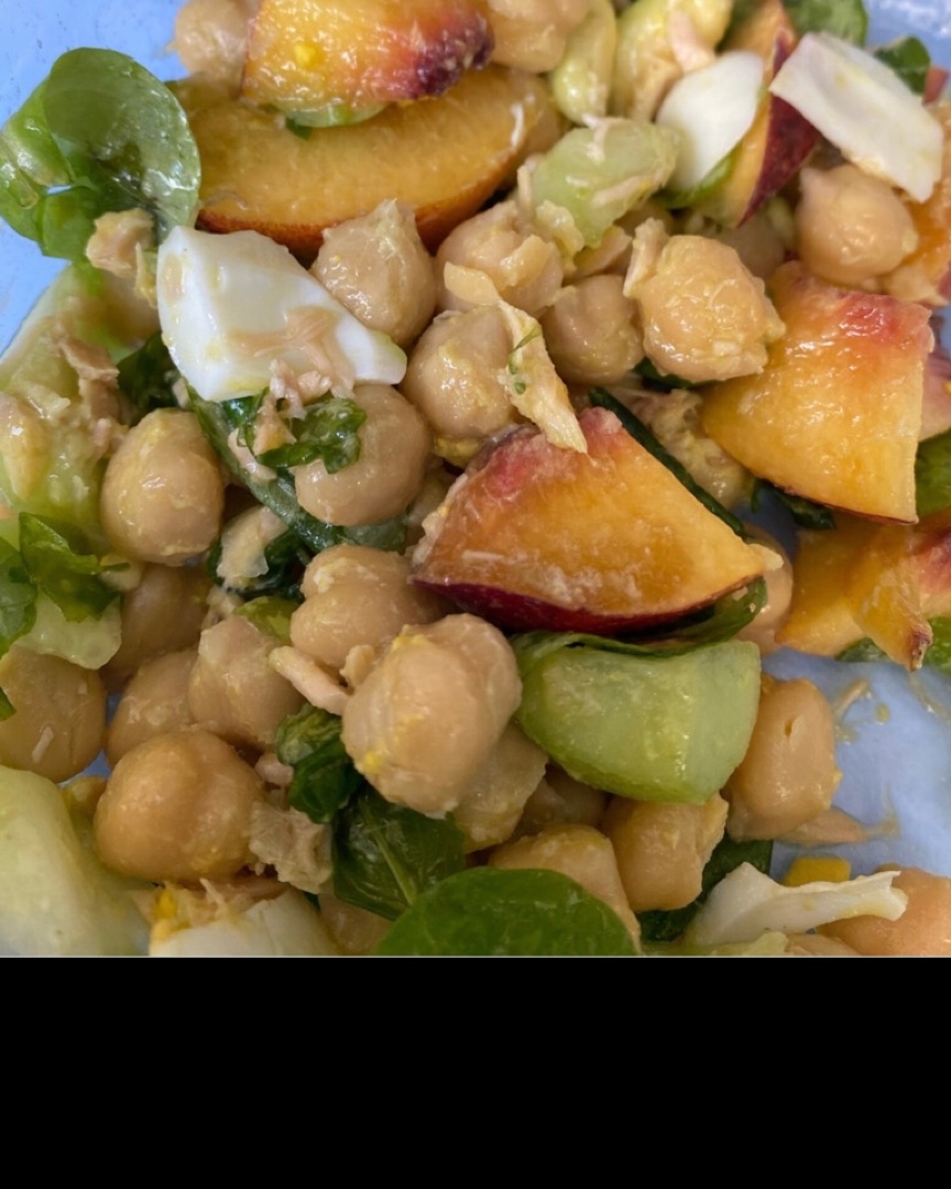 Ensalada de garbanzos 