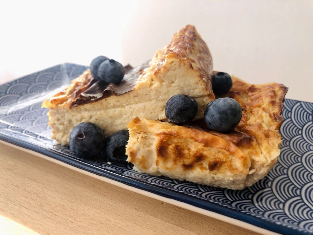 Tarta de queso Realfooder estilo La Viña Tarta de queso Realfooder estilo La Viña