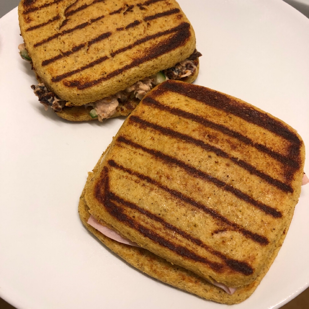 Pan de sándwich de coliflor Pan de sándwich de coliflor