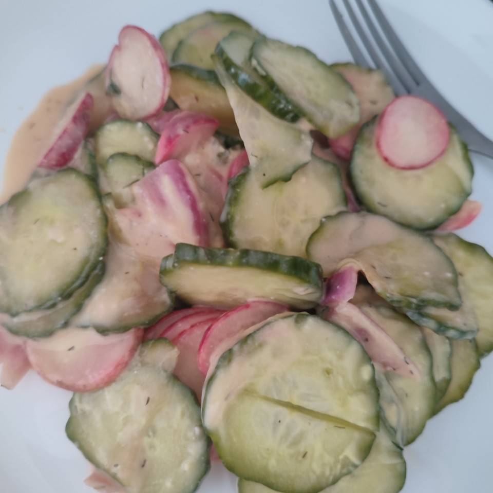 Ensalada de pepino Ensalada de pepino