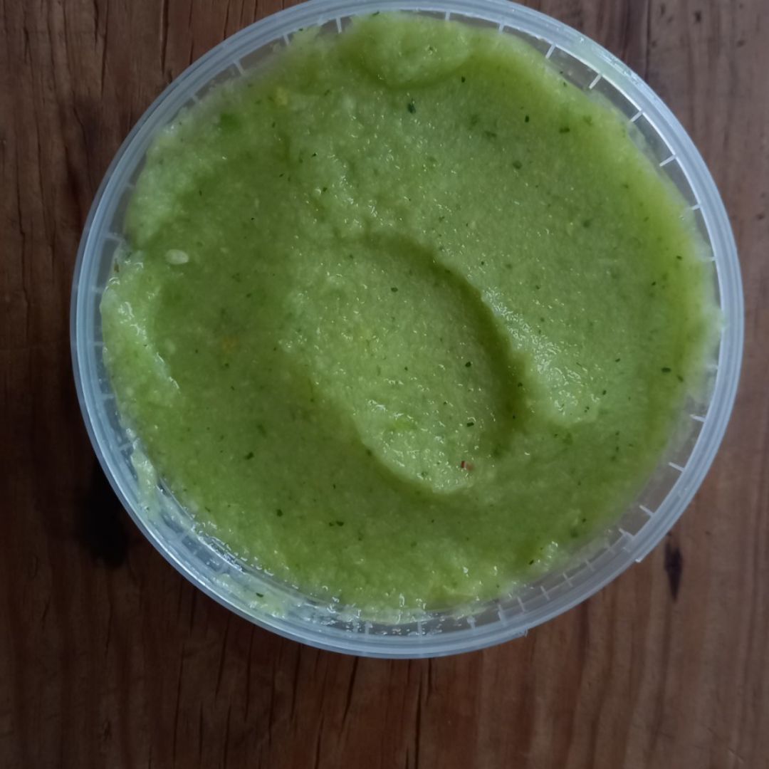Sorbete de calabacín y limón Sorbete de calabacín y limón