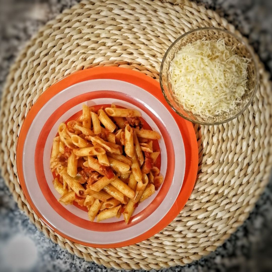 Macarrones a la boloñesa Macarrones a la boloñesa