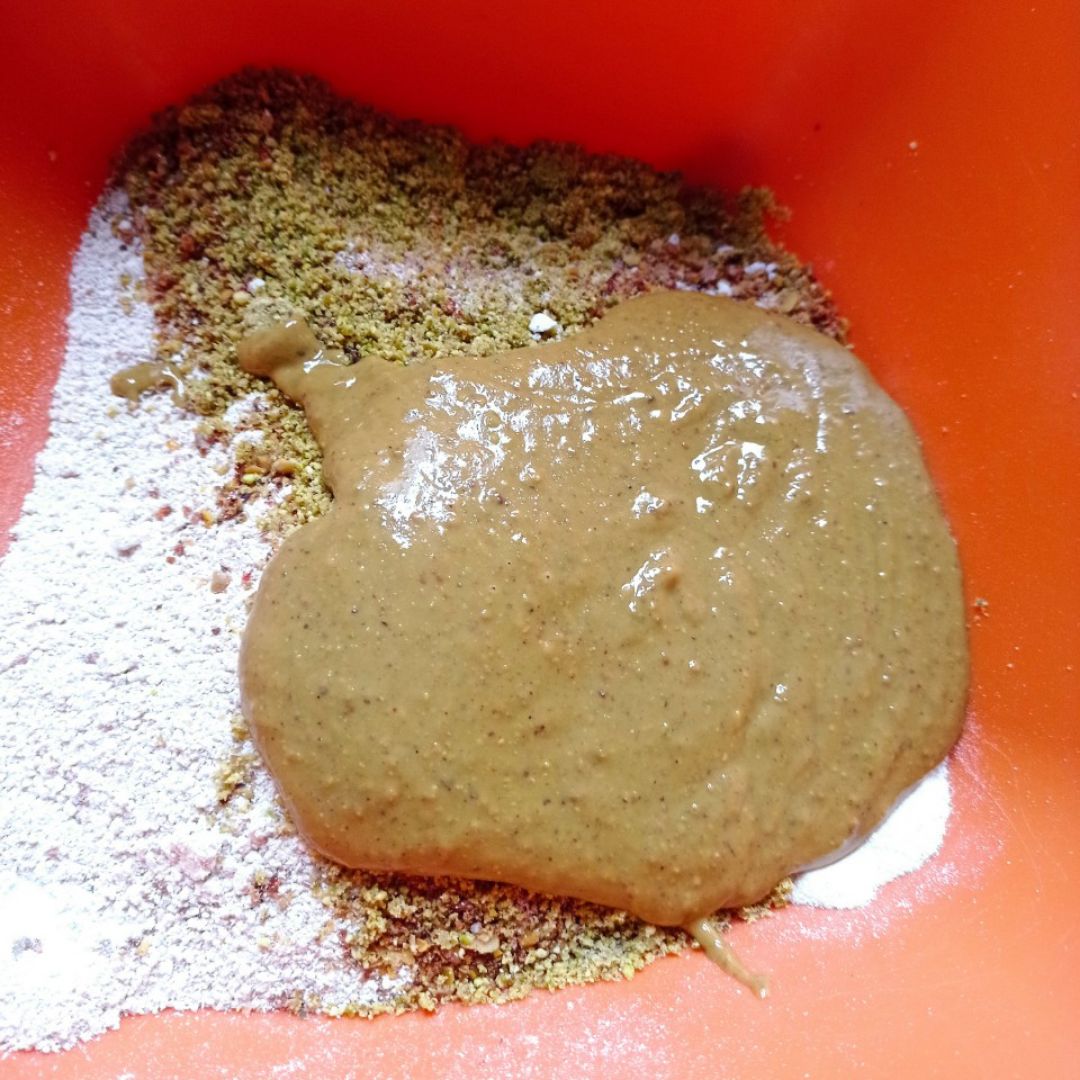 Galletas de pistachos 馃挌 y chocolate 馃崼 Paso 3 Galletas de pistachos 馃挌 y chocolate 馃崼 Paso 3