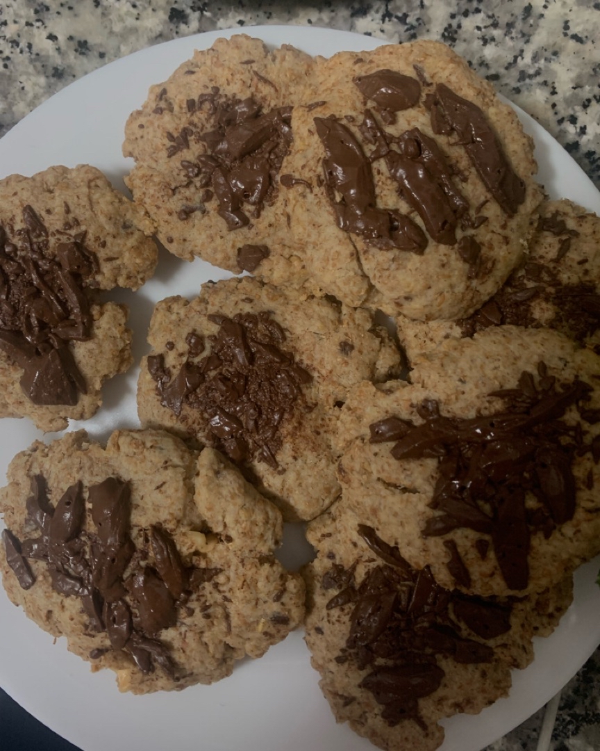 cookies integrales con chocolate negro cookies integrales con chocolate negro