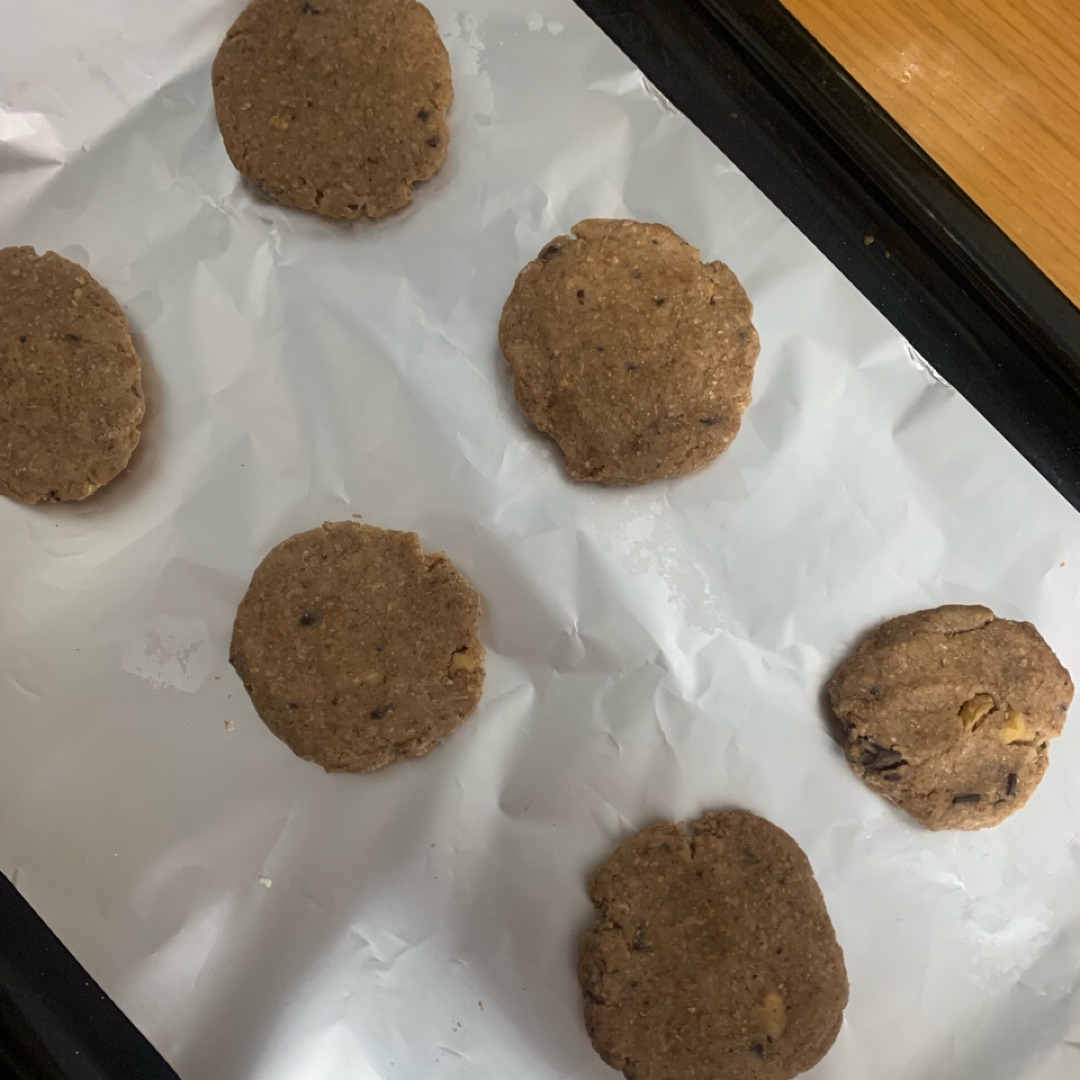 cookies integrales con chocolate negro Paso 3 cookies integrales con chocolate negro Paso 3