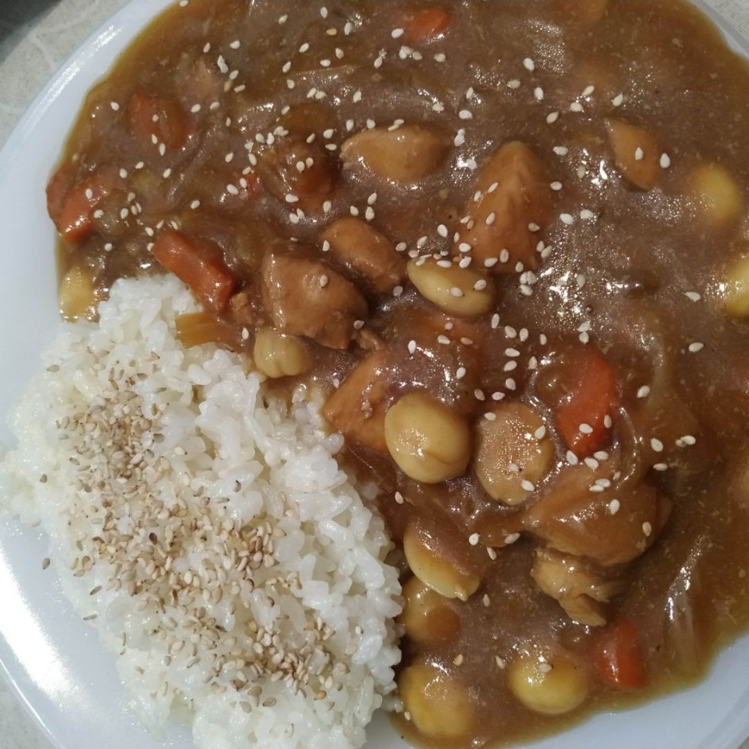 Pollo con almendras 🍛 Paso 6 Pollo con almendras 🍛 Paso 6