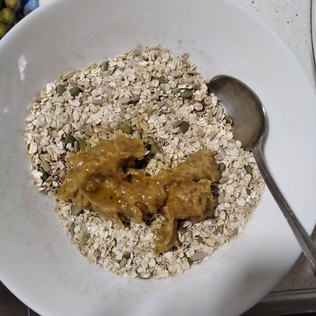 Granola casera🥣 Paso 2 Granola casera🥣 Paso 2