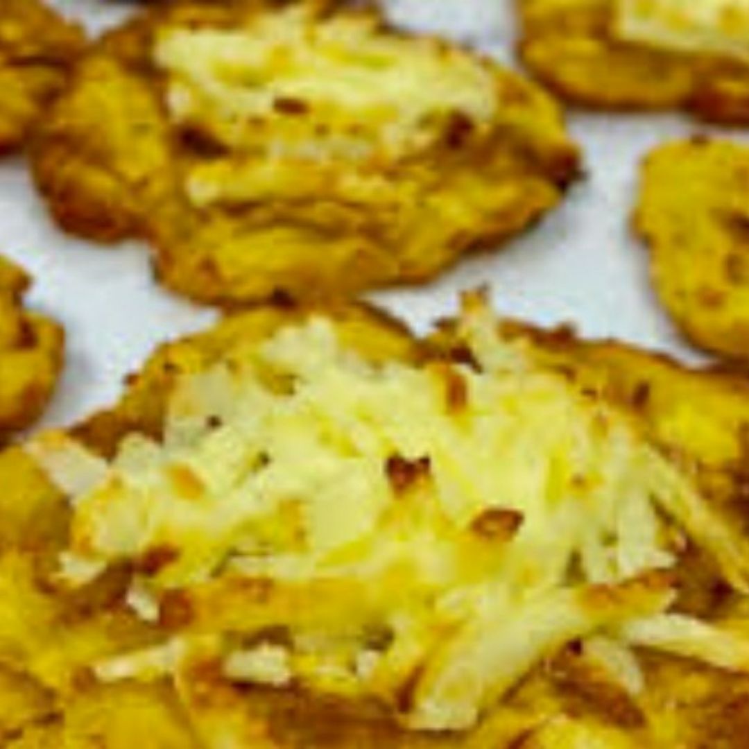Patacones con queso Paso 2 Patacones con queso Paso 2