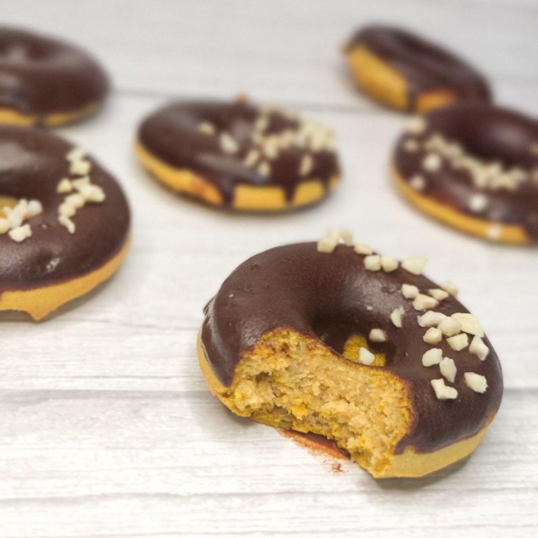 Donuts de calabaza Donuts de calabaza