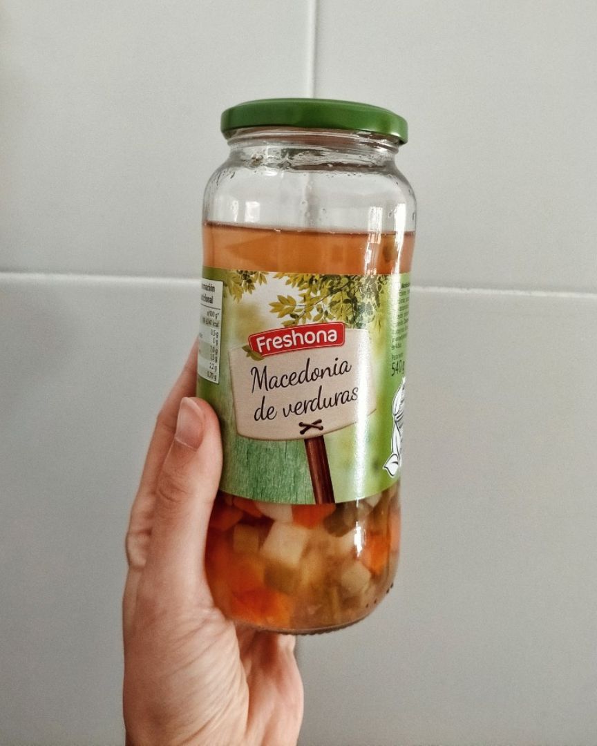 Lentejas templadas de bote con verduras y tofu Paso 0 Lentejas templadas de bote con verduras y tofu Paso 0