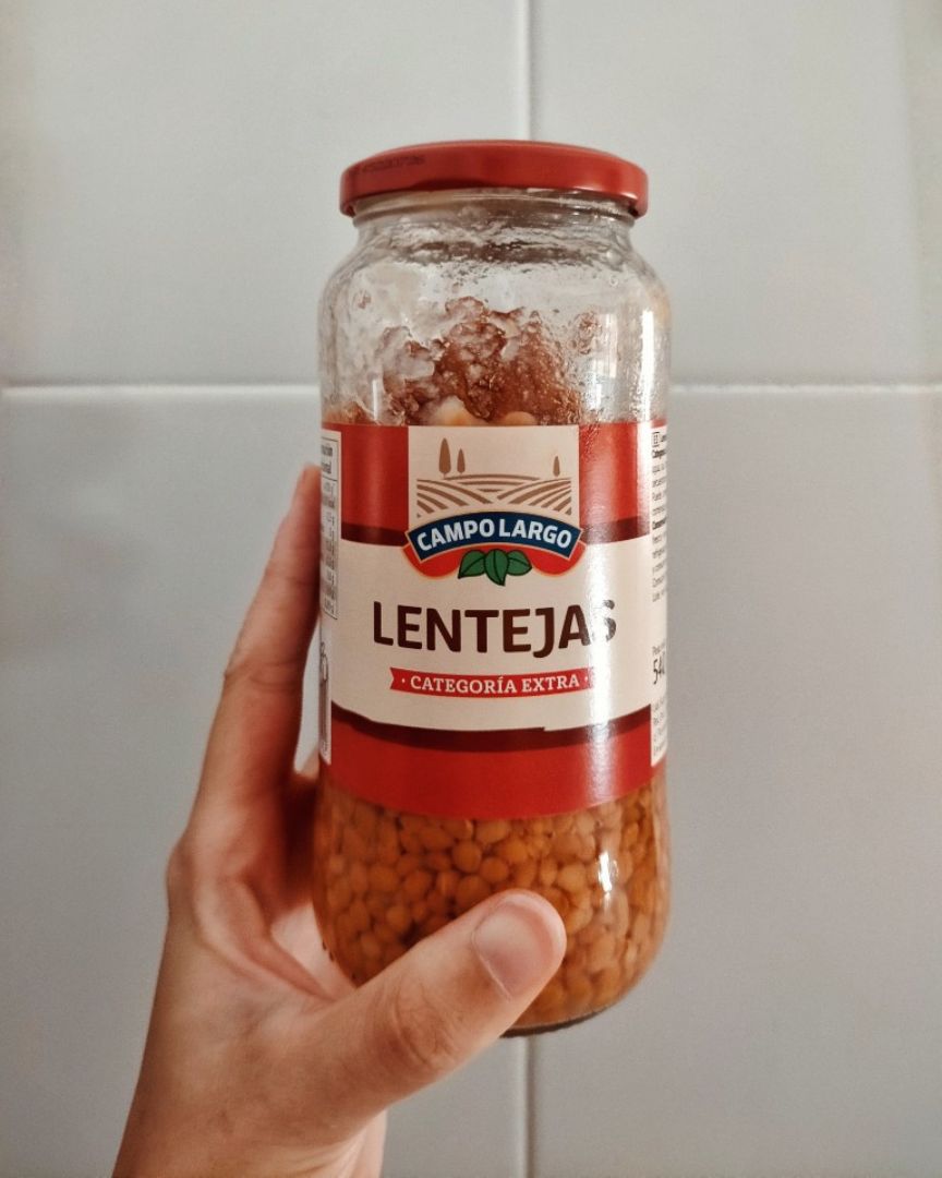 Lentejas templadas de bote con verduras y tofu Paso 0 Lentejas templadas de bote con verduras y tofu Paso 0