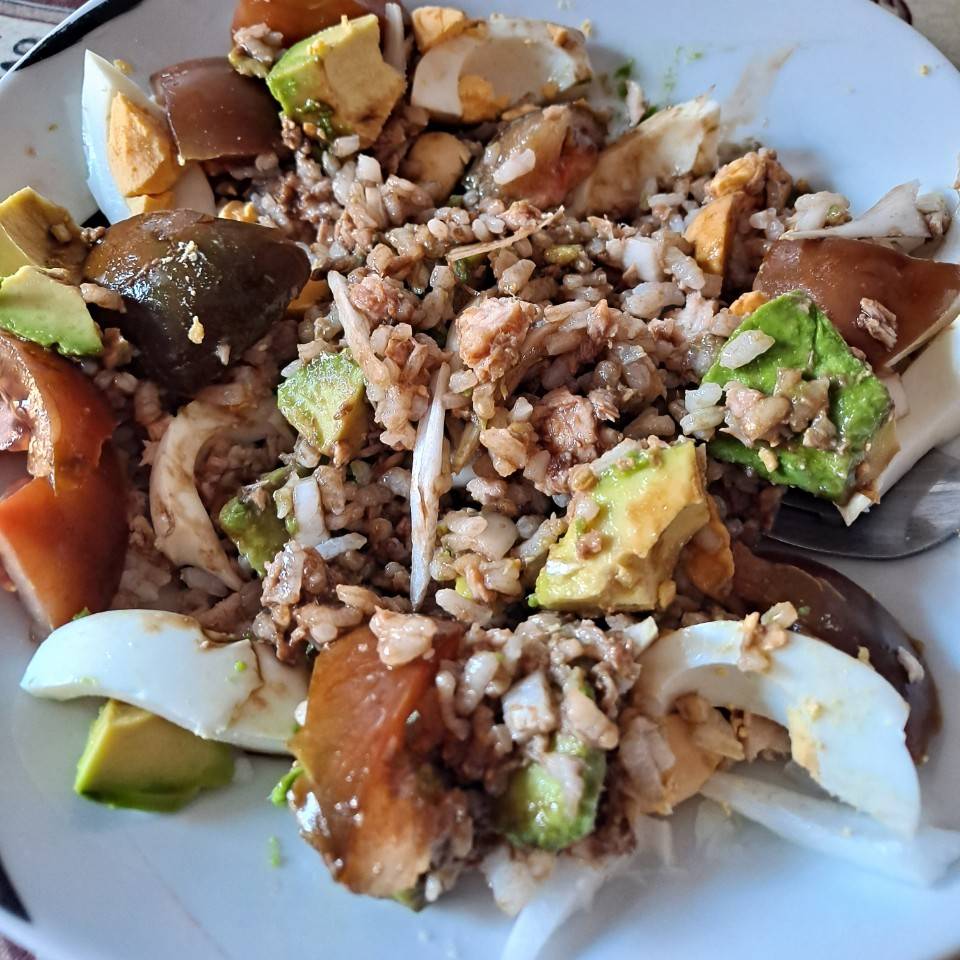 Ensalada básica de arroz Ensalada básica de arroz