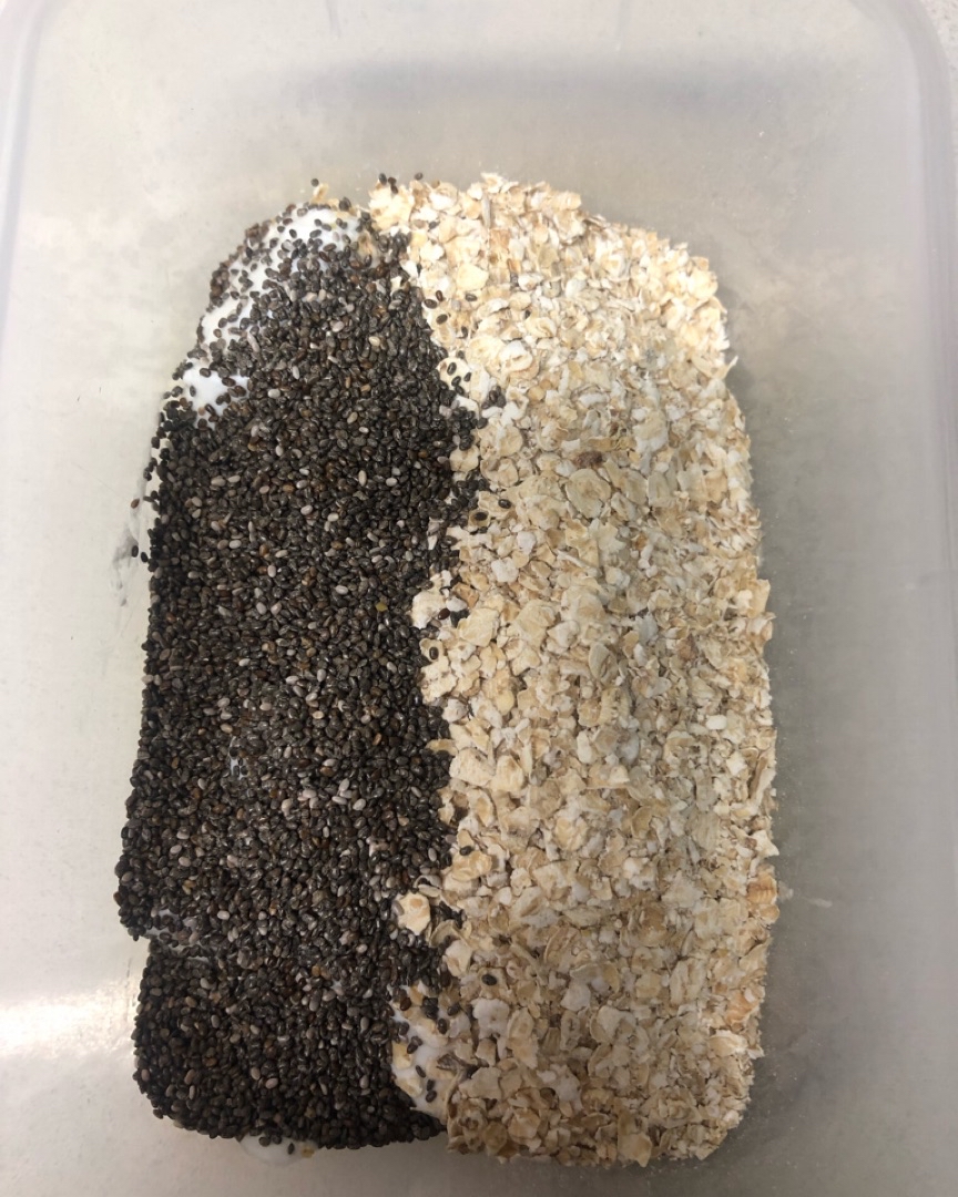CHÍA Y AVENA HIDRATADA CON MANZANA ASADA Paso 1 CHÍA Y AVENA HIDRATADA CON MANZANA ASADA Paso 1