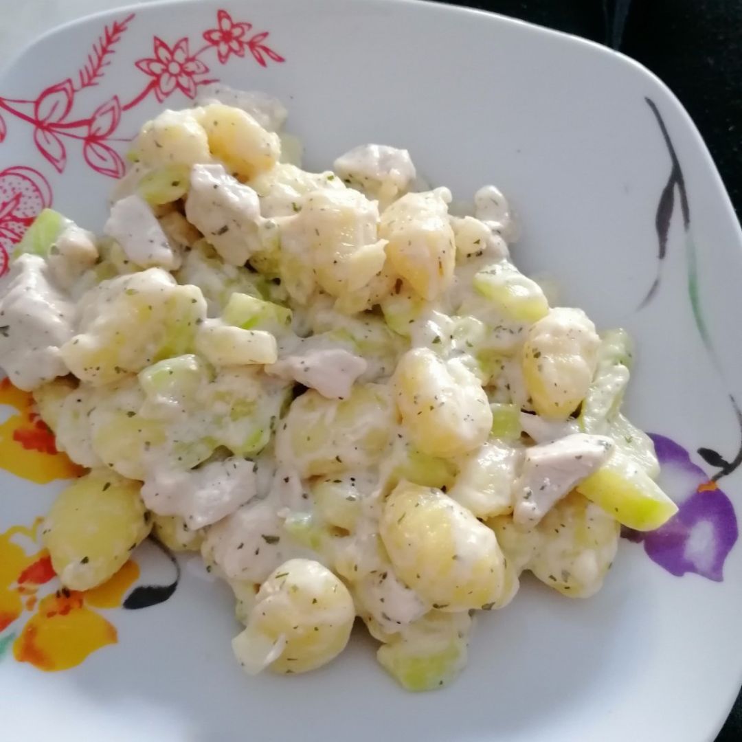 Gnocchi con nata Gnocchi con nata