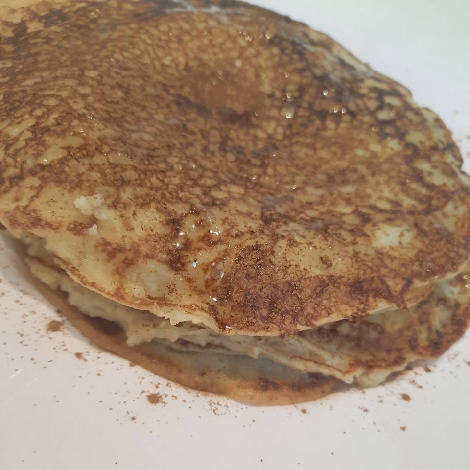 Tortitas de manzana y avena