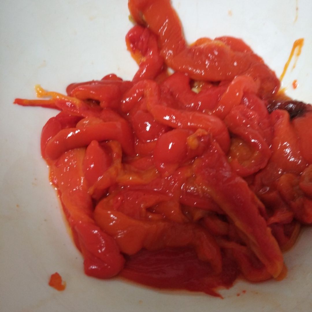 Ensalada de pimientos asados Paso 2 Ensalada de pimientos asados Paso 2