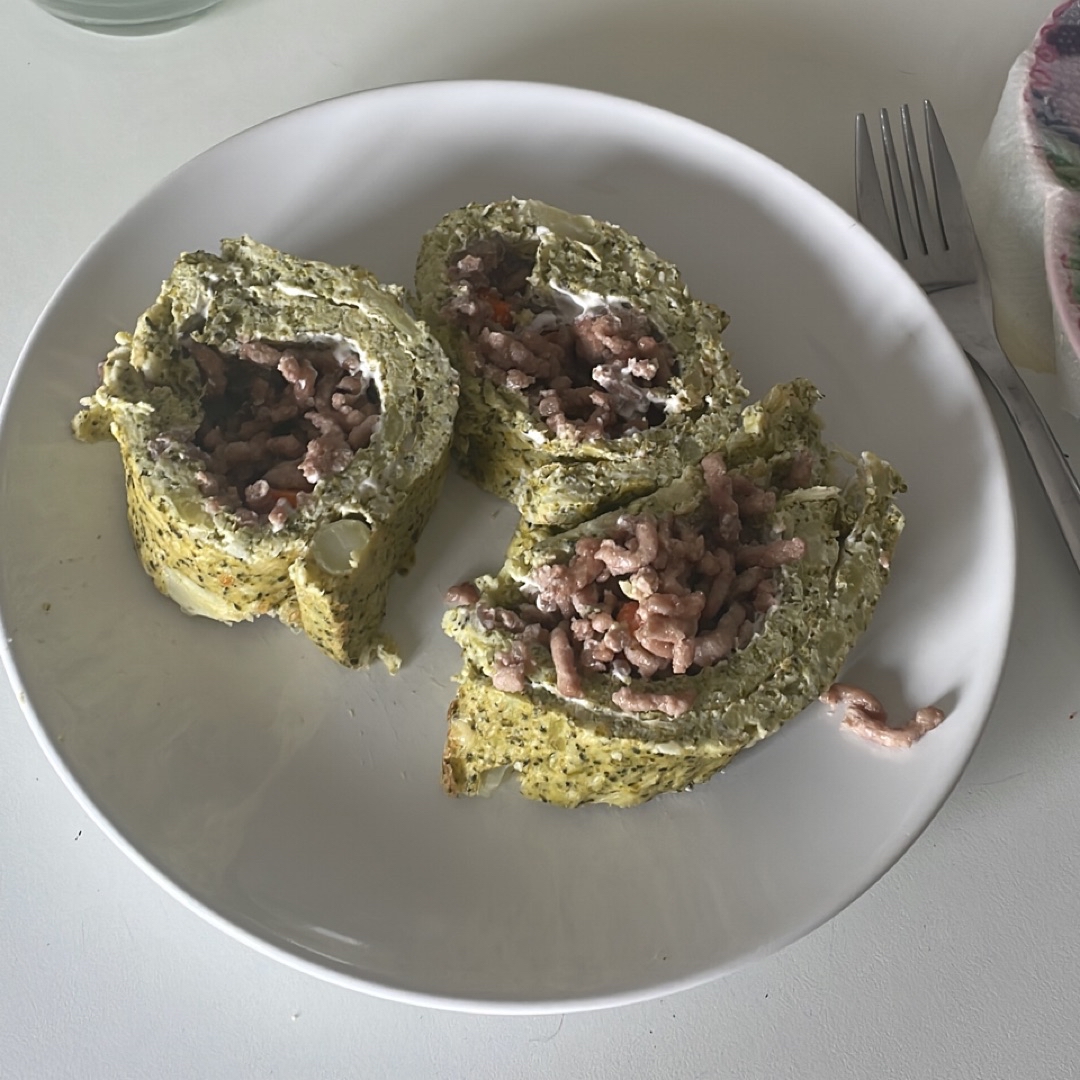 Rollo de brocoli Rollo de brocoli