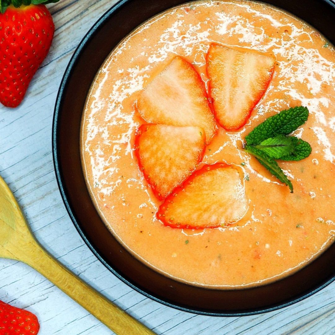 GAZPACHO DE FRESAS GAZPACHO DE FRESAS