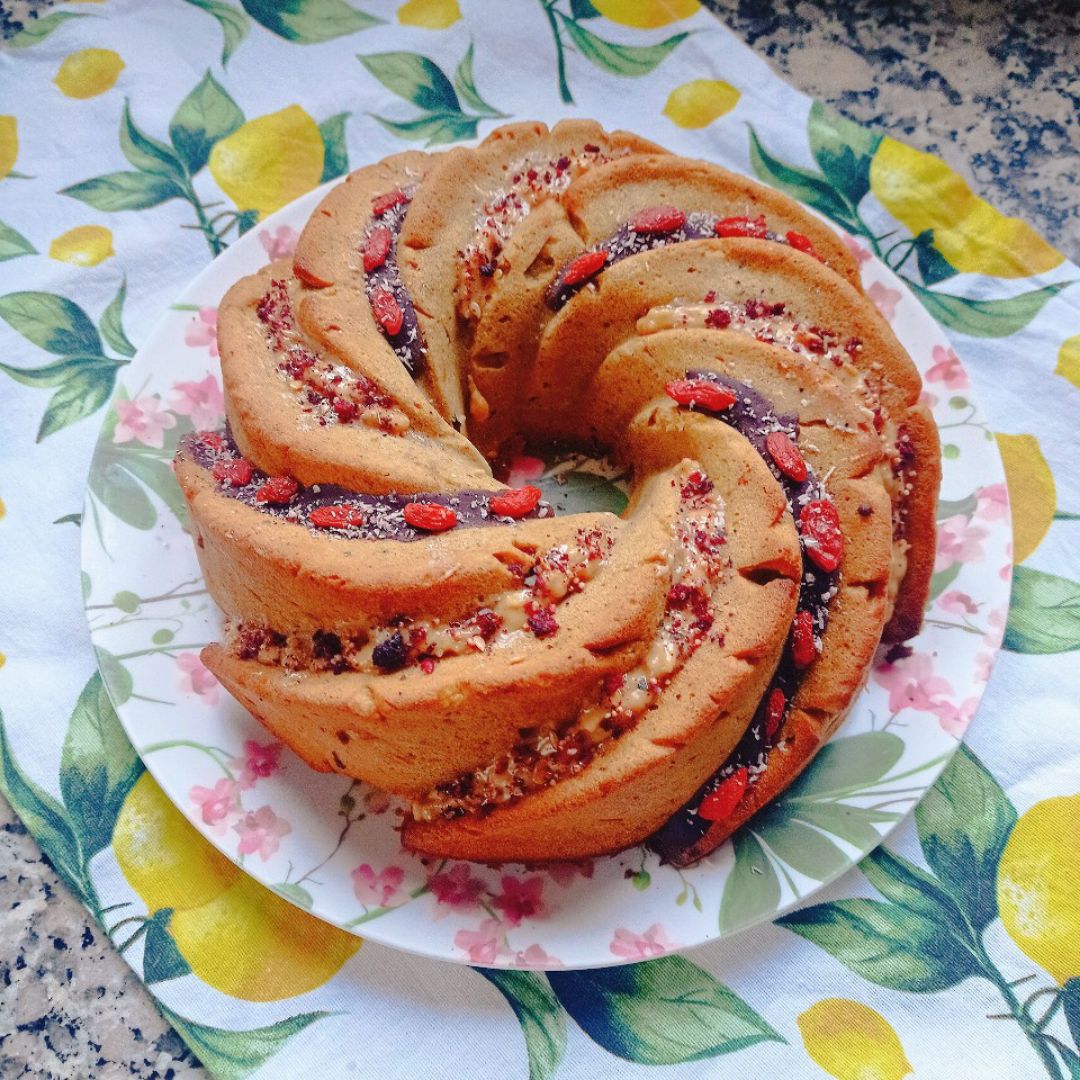 Bizcocho de boniato prebiótico 🍠 pera 🍐 y coco 🥥 Paso 2 Bizcocho de boniato prebiótico 🍠 pera 🍐 y coco 🥥 Paso 2
